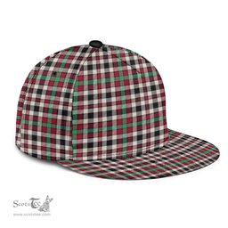 Scottish Borthwick Dress Ancient Clan Tartan Snapback Hat - Classic Scottish Plaid Tartan Plaid