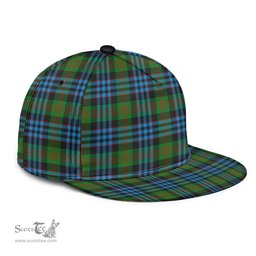 Scottish Newlands of Lauriston Clan Tartan Snapback Hat - Classic Scottish Plaid Tartan Plaid