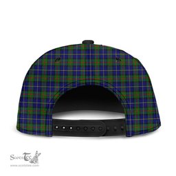 Scottish MacLeod of Harris Modern Clan Tartan Snapback Hat - Classic Scottish Plaid Tartan Plaid
