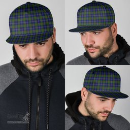 Scottish MacLeod of Harris Modern Clan Tartan Snapback Hat - Classic Scottish Plaid Tartan Plaid