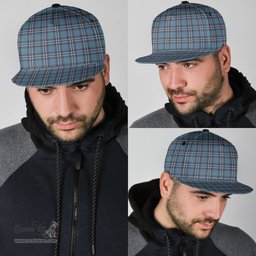 Scottish Earl of St Andrews Clan Tartan Snapback Hat - Classic Scottish Plaid Tartan Plaid