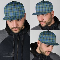 Scottish MacLeod of Harris Ancient Clan Tartan Snapback Hat - Classic Scottish Plaid Tartan Plaid