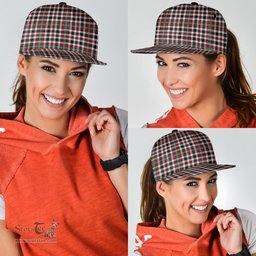 Scottish Borthwick Dress Ancient Clan Tartan Snapback Hat - Classic Scottish Plaid Tartan Plaid