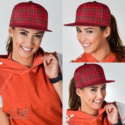Scottish Murray of Tulloch Modern Clan Tartan Snapback Hat - Classic Scottish Plaid Tartan Plaid