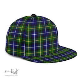 Scottish MacNeill of Barra Modern Clan Tartan Snapback Hat - Classic Scottish Plaid Tartan Plaid