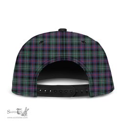 Scottish Rose Hunting Modern Clan Tartan Snapback Hat - Crest Classic Scottish Plaid Tartan Plaid