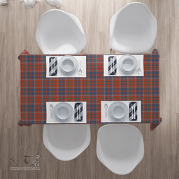 Scottish Cameron of Lochiel Ancient Clan Tartan Tablecloth - Classic Scottish Plaid Tartan Plaid