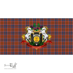 Scottish Cameron of Lochiel Ancient Clan Tartan Tablecloth - Unicorn Thistle Style Scottish Plaid Tartan Plaid