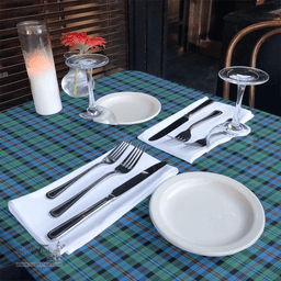 Scottish Campbell of Cawdor Ancient Clan Tartan Tablecloth - Classic Scottish Plaid Tartan Plaid