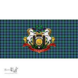 Scottish Campbell of Cawdor Ancient Clan Tartan Tablecloth - Unicorn Thistle Style Scottish Plaid Tartan Plaid