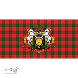 Scottish Erskine Modern Clan Tartan Tablecloth - Unicorn Thistle Style Scottish Plaid Tartan Plaid