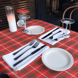 Scottish Duke of Rothesay Modern Clan Tartan Tablecloth - Classic Scottish Plaid Tartan Plaid