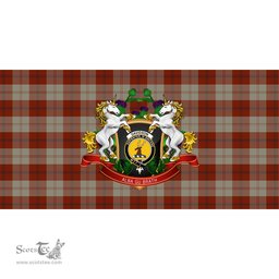 Scottish Davidson Dress Dancers Clan Tartan Tablecloth - Unicorn Thistle Style Scottish Plaid Tartan Plaid