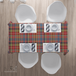 Scottish Drummond of Strathallan Clan Tartan Tablecloth - Classic Scottish Plaid Tartan Plaid