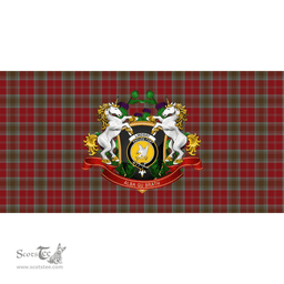 Scottish Lindsay Weathered Clan Tartan Tablecloth - Unicorn Thistle Style Scottish Plaid Tartan Plaid