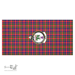 Scottish Gow (of Skeoch) Clan Tartan Tablecloth - Crest Classic Scottish Plaid Tartan Plaid