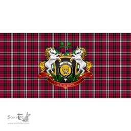 Scottish Little Clan Tartan Tablecloth - Unicorn Thistle Style Scottish Plaid Tartan Plaid