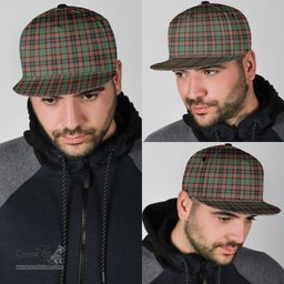 Scottish Cumming Hunting Ancient Clan Tartan Snapback Hat - Classic Scottish Plaid Tartan Plaid