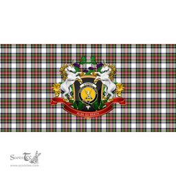 Scottish Stewart Dress Modern Clan Tartan Tablecloth - Unicorn Thistle Style Scottish Plaid Tartan Plaid