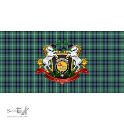 Scottish MacDonald of the Isles Hunting Ancient Clan Tartan Tablecloth - Unicorn Thistle Style Scottish Plaid Tartan Plaid