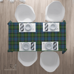 Scottish Newlands of Lauriston Clan Tartan Tablecloth - Classic Scottish Plaid Tartan Plaid
