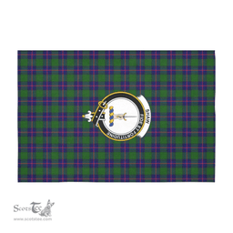 Scottish Shaw (of Tordarroch) Clan Tartan Tablecloth - Crest Classic Scottish Plaid Tartan Plaid