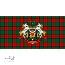 Scottish Stewart Atholl Modern Clan Tartan Tablecloth - Unicorn Thistle Style Scottish Plaid Tartan Plaid