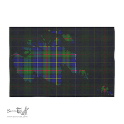 Scottish MacLeod of Harris Modern Clan Tartan Tablecloth - Map Scotland Style Scottish Plaid Tartan Plaid
