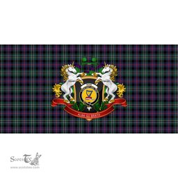 Scottish Rose Hunting Modern Clan Tartan Tablecloth - Unicorn Thistle Style Scottish Plaid Tartan Plaid