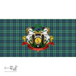 Scottish MacNeill of Colonsay Ancient Clan Tartan Tablecloth - Unicorn Thistle Style Scottish Plaid Tartan Plaid