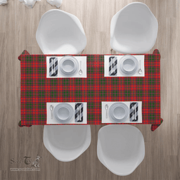 Scottish Stewart of Appin Modern Clan Tartan Tablecloth - Classic Scottish Plaid Tartan Plaid