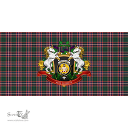Scottish MacFarlane Hunting Modern Clan Tartan Tablecloth - Unicorn Thistle Style Scottish Plaid Tartan Plaid