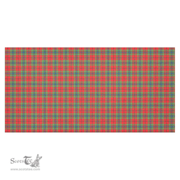Scottish MacLean of Duart Modern Clan Tartan Tablecloth - Classic Scottish Plaid Tartan Plaid
