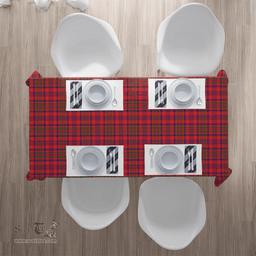 Scottish Murray of Tulloch Modern Clan Tartan Tablecloth - Classic Scottish Plaid Tartan Plaid