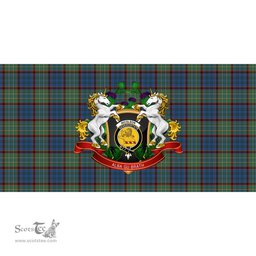 Scottish Nicolson Hunting Ancient Clan Tartan Tablecloth - Unicorn Thistle Style Scottish Plaid Tartan Plaid