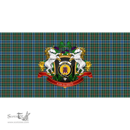 Scottish Ogilvie Hunting Ancient Clan Tartan Tablecloth - Unicorn Thistle Style Scottish Plaid Tartan Plaid