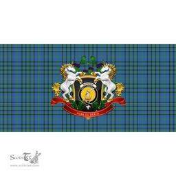 Scottish Matheson Hunting Ancient Clan Tartan Tablecloth - Unicorn Thistle Style Scottish Plaid Tartan Plaid