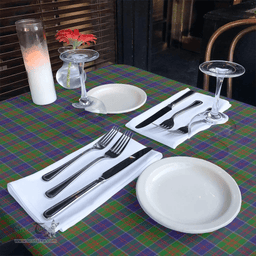 Scottish Stewart of Appin Hunting Modern Clan Tartan Tablecloth - Classic Scottish Plaid Tartan Plaid