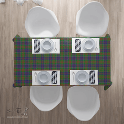 Scottish Stewart of Appin Hunting Modern Clan Tartan Tablecloth - Classic Scottish Plaid Tartan Plaid