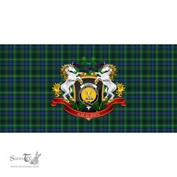 Scottish Stewart Hunting Modern Clan Tartan Tablecloth - Unicorn Thistle Style Scottish Plaid Tartan Plaid