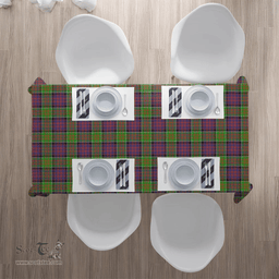 Scottish MacDonald of Clanranald Tartan Tablecloth Scottish Plaid Tartan Plaid