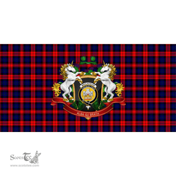 Scottish MacLachlan Modern Clan Tartan Tablecloth - Unicorn Thistle Style Scottish Plaid Tartan Plaid