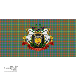 Scottish MacKintosh Hunting Ancient Clan Tartan Tablecloth - Unicorn Thistle Style Scottish Plaid Tartan Plaid