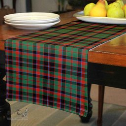 Scottish Cumming Hunting Ancient Clan Tartan Table Runner - Classic Scottish Plaid Tartan Plaid