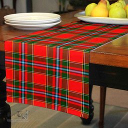 Scottish Drummond of Perth Clan Tartan Table Runner - Classic Scottish Plaid Tartan Plaid