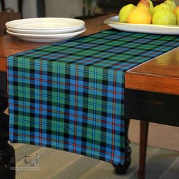 Scottish Campbell of Cawdor Ancient Clan Tartan Table Runner - Classic Scottish Plaid Tartan Plaid