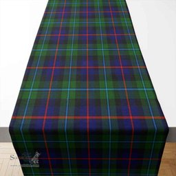 Scottish Campbell of Cawdor Modern Clan Tartan Table Runner - Classic Scottish Plaid Tartan Plaid