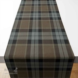 Scottish Graham of Menteith Weathered Clan Tartan Table Runner - Classic Scottish Plaid Tartan Plaid