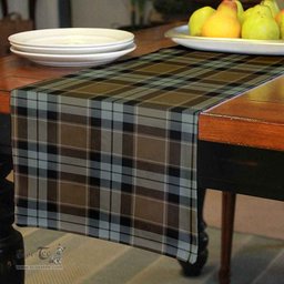 Scottish Graham of Menteith Weathered Clan Tartan Table Runner - Classic Scottish Plaid Tartan Plaid
