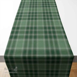 Scottish MacDonald Lord of the Isles Hunting Clan Tartan Table Runner - Classic Scottish Plaid Tartan Plaid